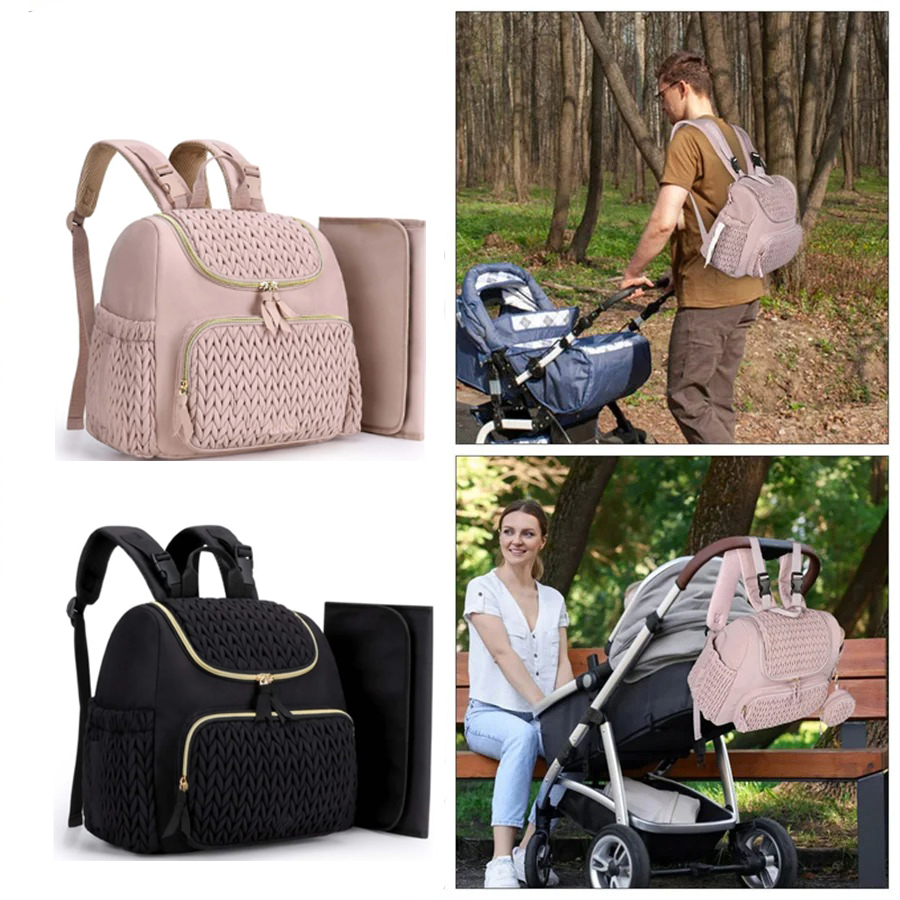 Backpack Diaper Bag - Tas Ransel Popok Bayi Berkapasitas Besar
