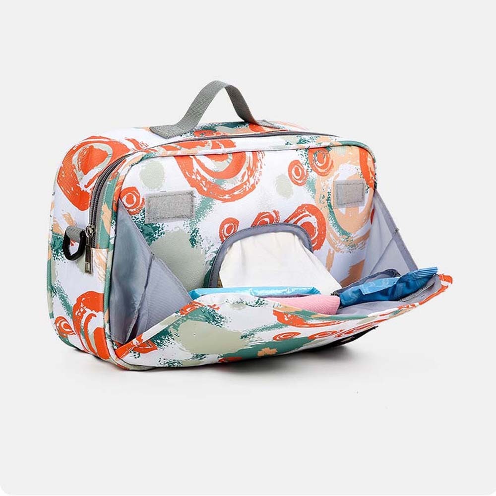 Backpack Diaper Bag - Tas Penyimpanan Popok Lembut 2 Ukuran