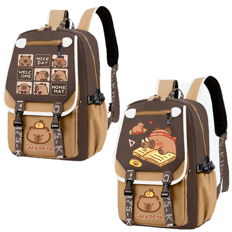 Tas punggung anak Capybara luc - School Backpack Teen ulasan dan harga