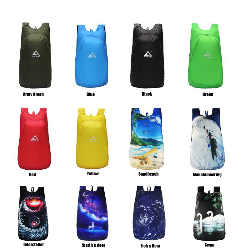 PLAYKING Ransel Ringan Ultrari - Foldable Backpack Small ulasan dan harga