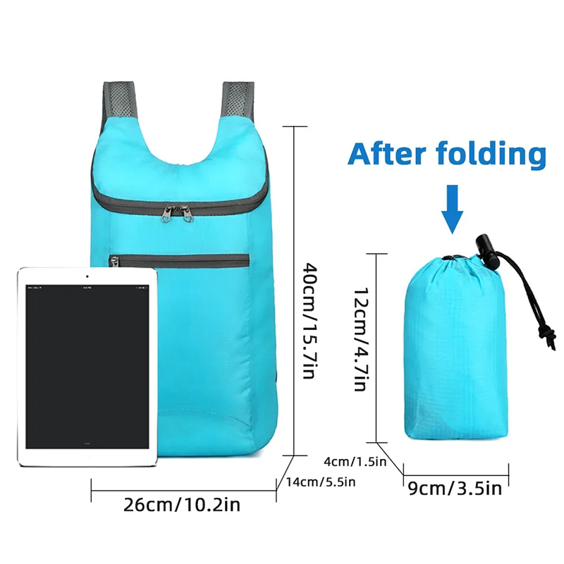 Tas ransel olahraga luar ruang - Foldable Backpack Small ulasan dan harga