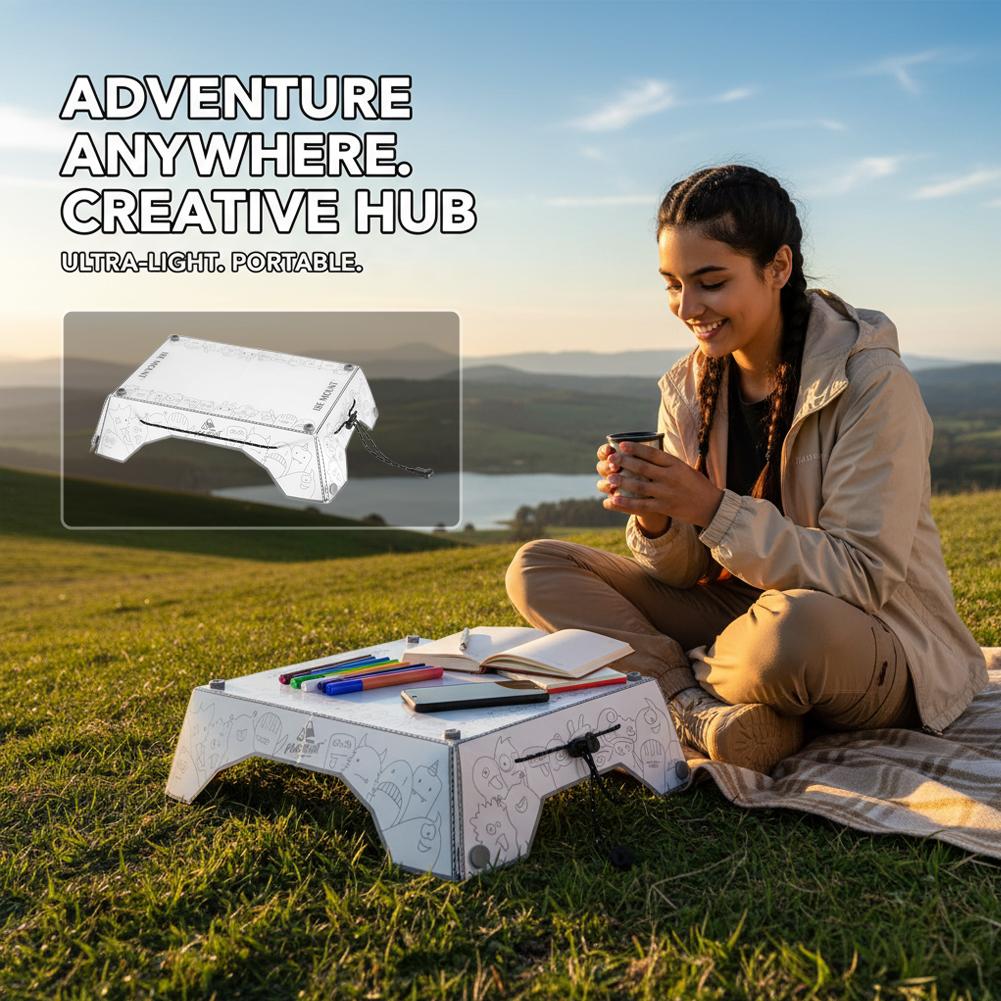 Meja Lipat Camping Ultralight  - Foldable Backpack Small ulasan dan harga